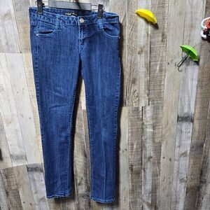 Southpole Vintage Y2K Embroidered Pocket Skinny Jeans